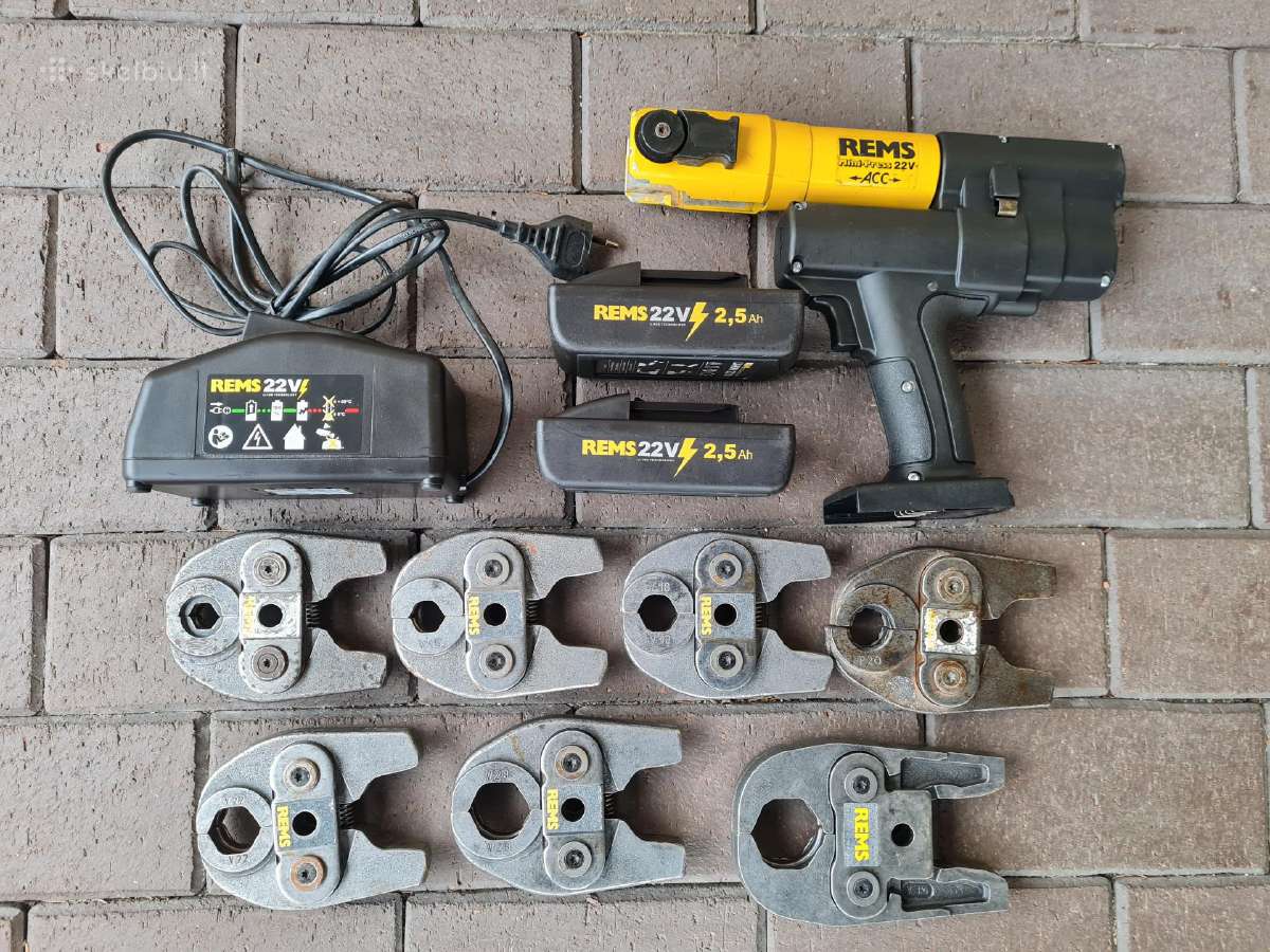 Hilti, Rems, Ridgid presas
