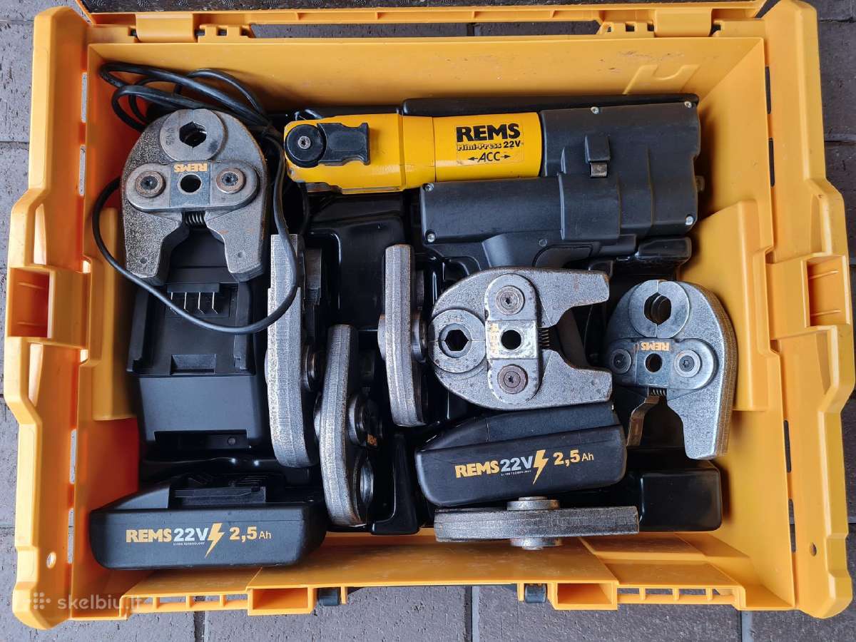 Hilti, Rems, Ridgid presas - nuotraukos Nr. 2