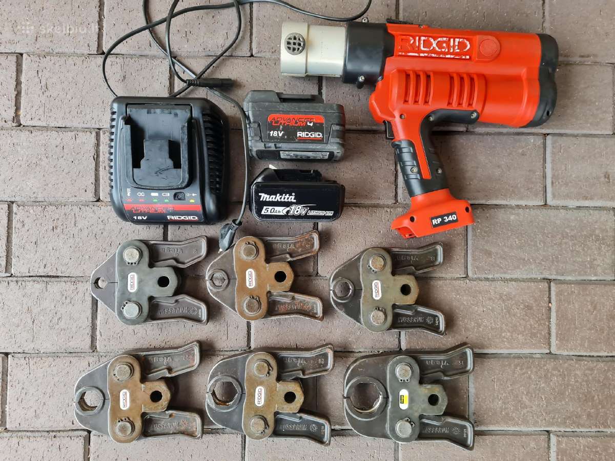 Hilti, Rems, Ridgid presas - nuotraukos Nr. 4