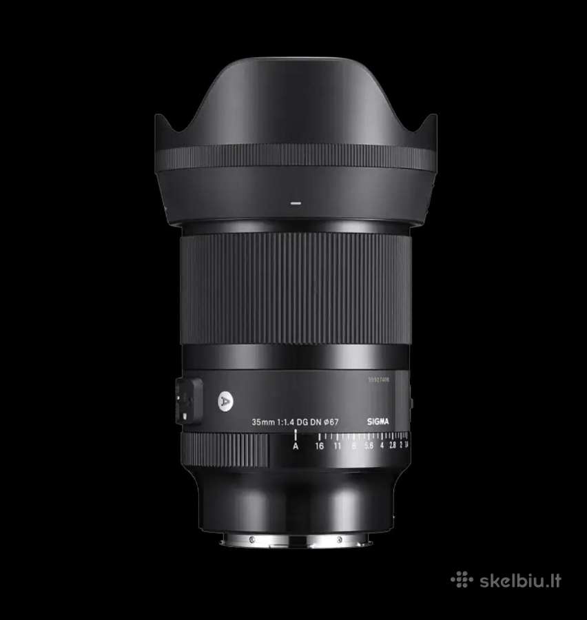 Keičiu Sigma 35mm F1.4 Dg Dn Art Sony E