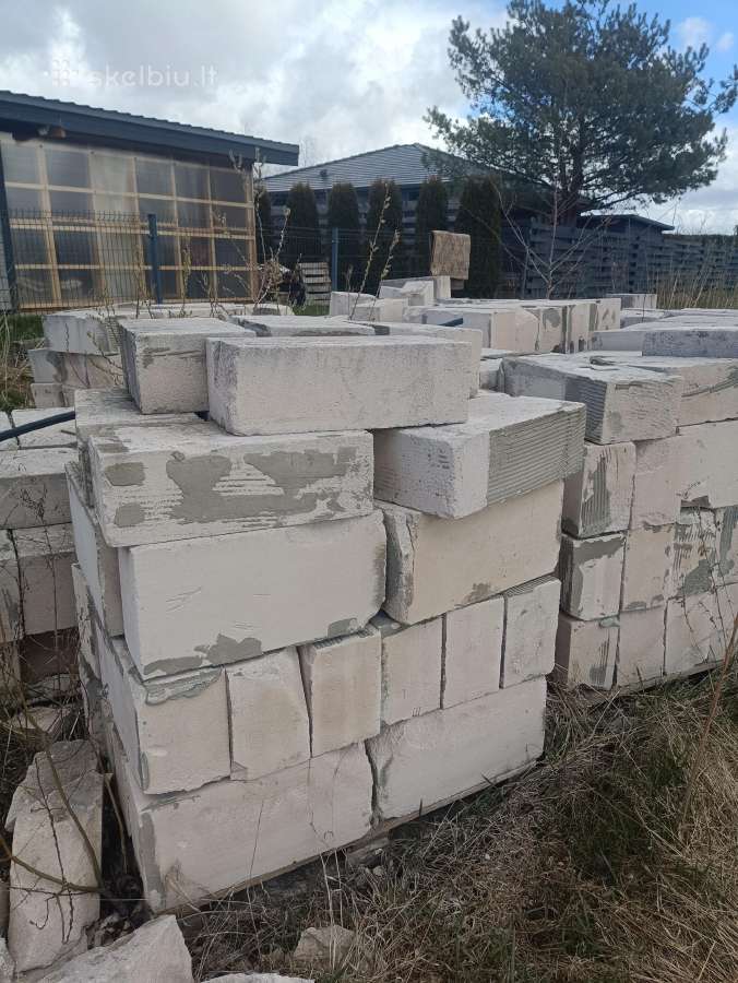 Blokeliai, gelžbetonio blokai, fasado plytelės - nuotraukos Nr. 4