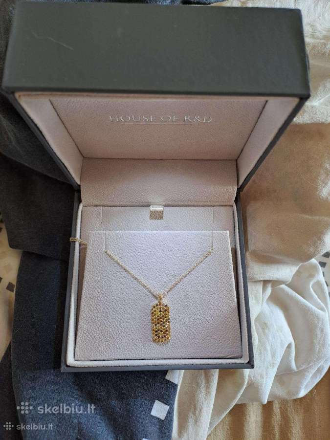 Didelis pakabukas su deimantais (1,43ct)