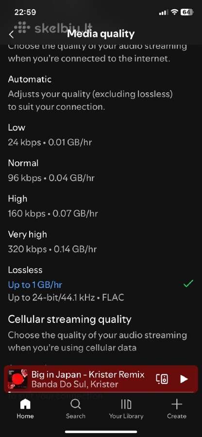 Spotify Premium (12 mėn tik 55€), su Loseless - nuotraukos Nr. 2