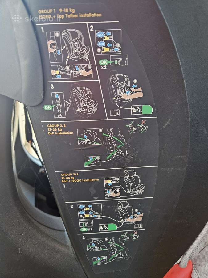 Maxi cosi auto kėdutė - nuotraukos Nr. 3