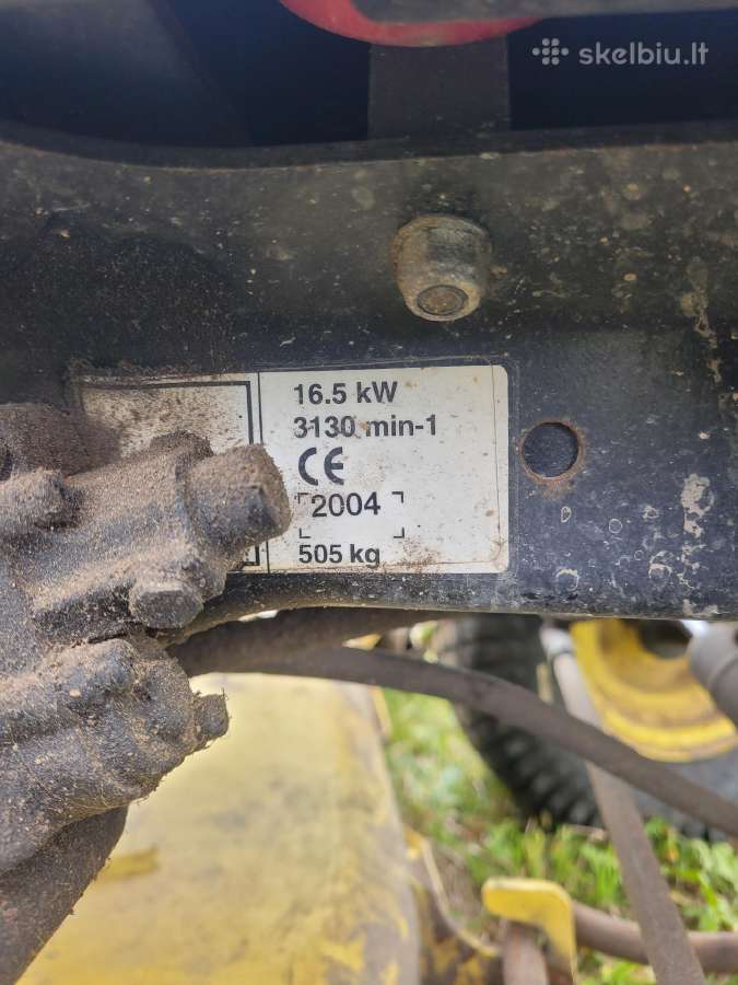 John deere x495 - nuotraukos Nr. 12