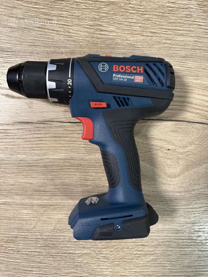 Bosch Gsr 18v-28 akumuliatorinis suktuvas – Naujas