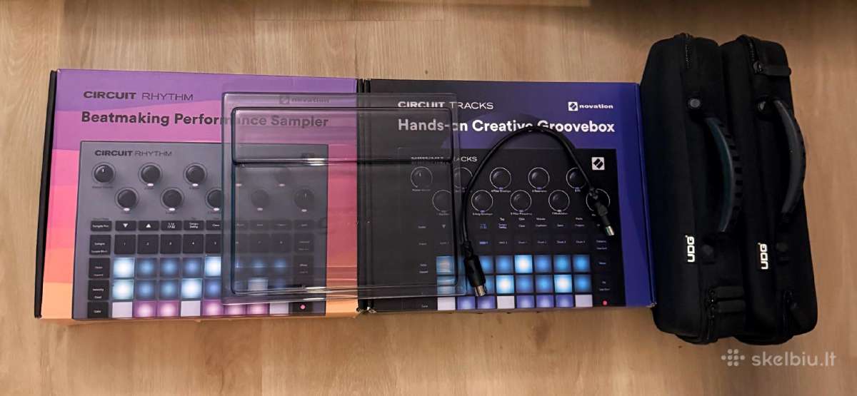 Novation Circuit Tracks + Rhythm su priedais