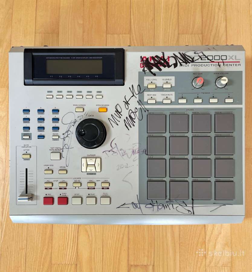 Akai Mpc 2000xl su priedais - nuotraukos Nr. 4