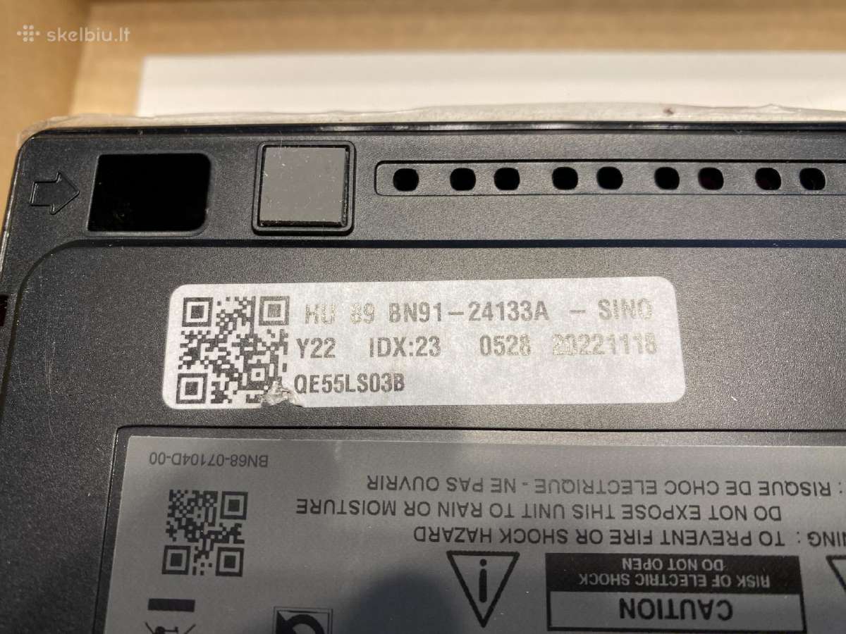 Samsung One Connect Box ir kiti priedai - nuotraukos Nr. 3