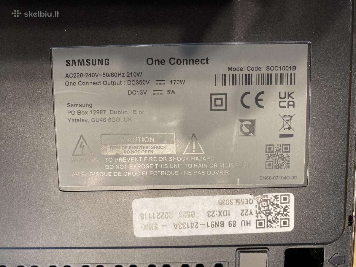 Samsung One Connect Box ir kiti priedai - nuotraukos Nr. 4