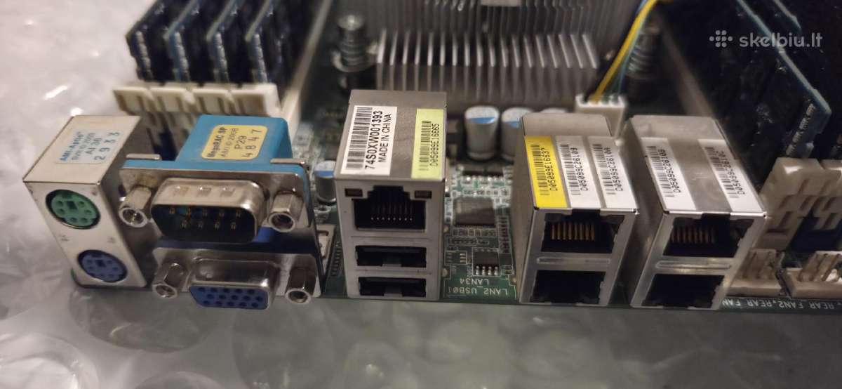 Supermicro+2xe5-2690 v2+128gb RAM ddr3 - nuotraukos Nr. 3
