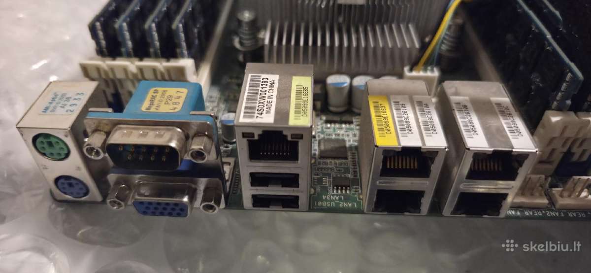 Supermicro+2xe5-2690 v2+128gb RAM ddr3 - nuotraukos Nr. 9
