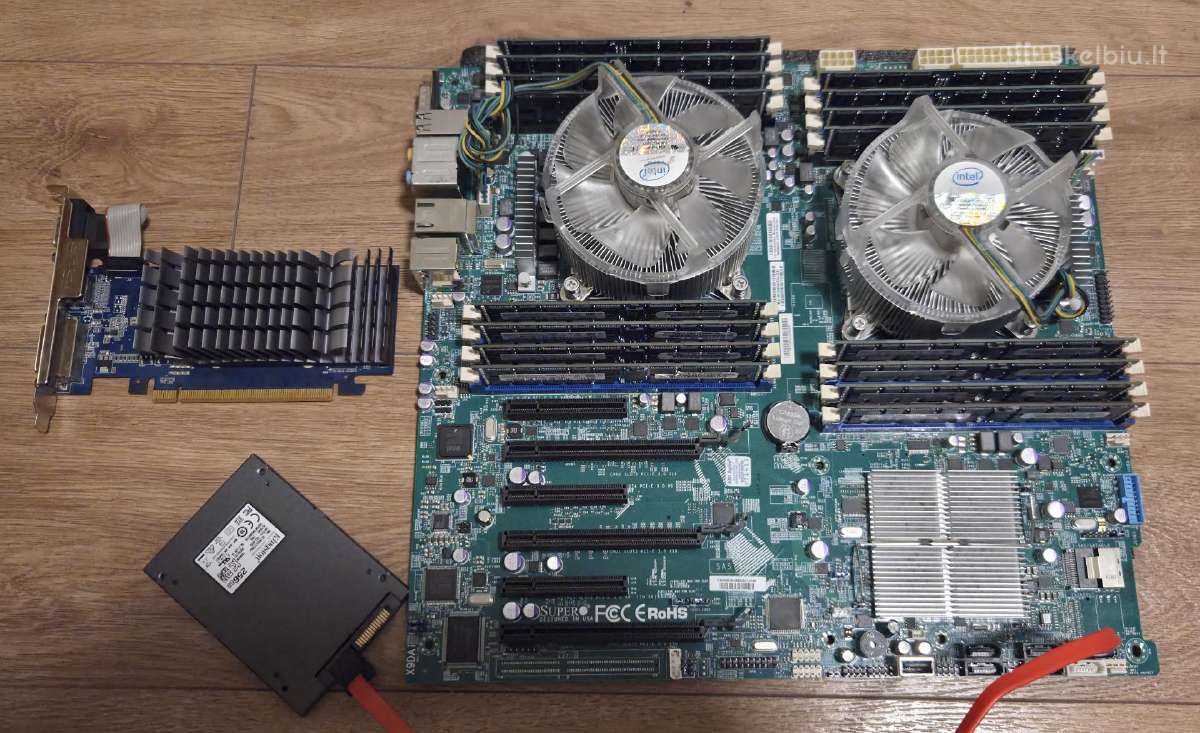 Supermicro+2xe5-2690 v2+128gb RAM ddr3