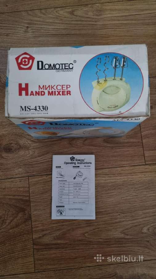 Domotec Ms-4330 rankinis mikseris - nuotraukos Nr. 7