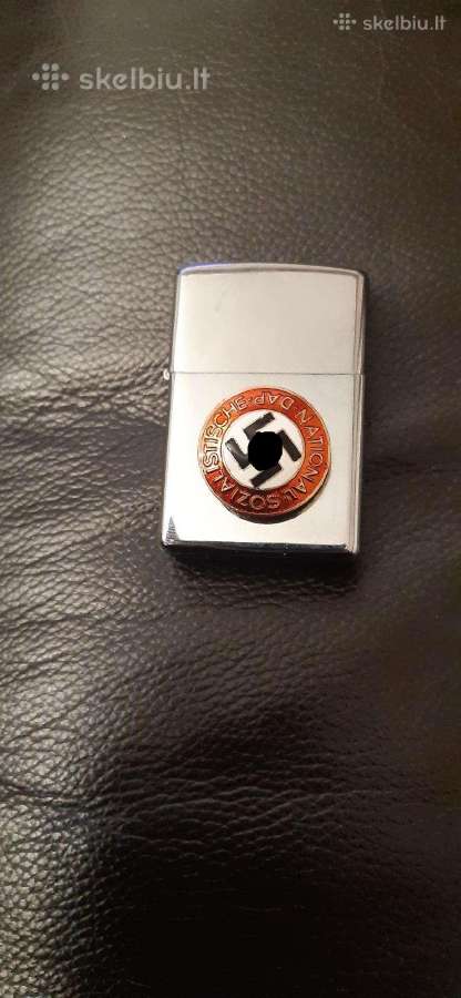 Ww2 žiebtuvėliai made in Germany,kaip Zippo gera k - nuotraukos Nr. 4