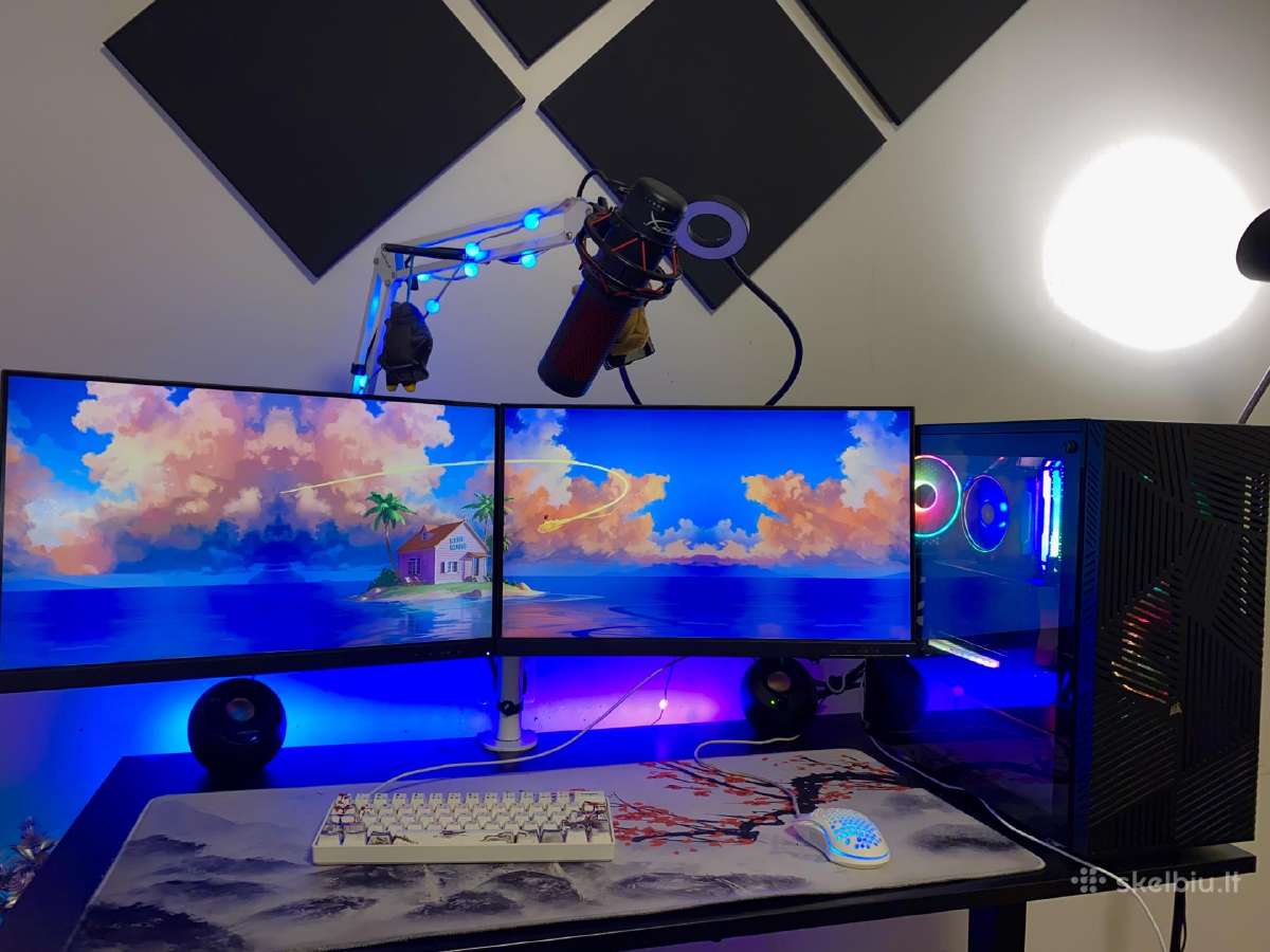 Gaming pc setupas