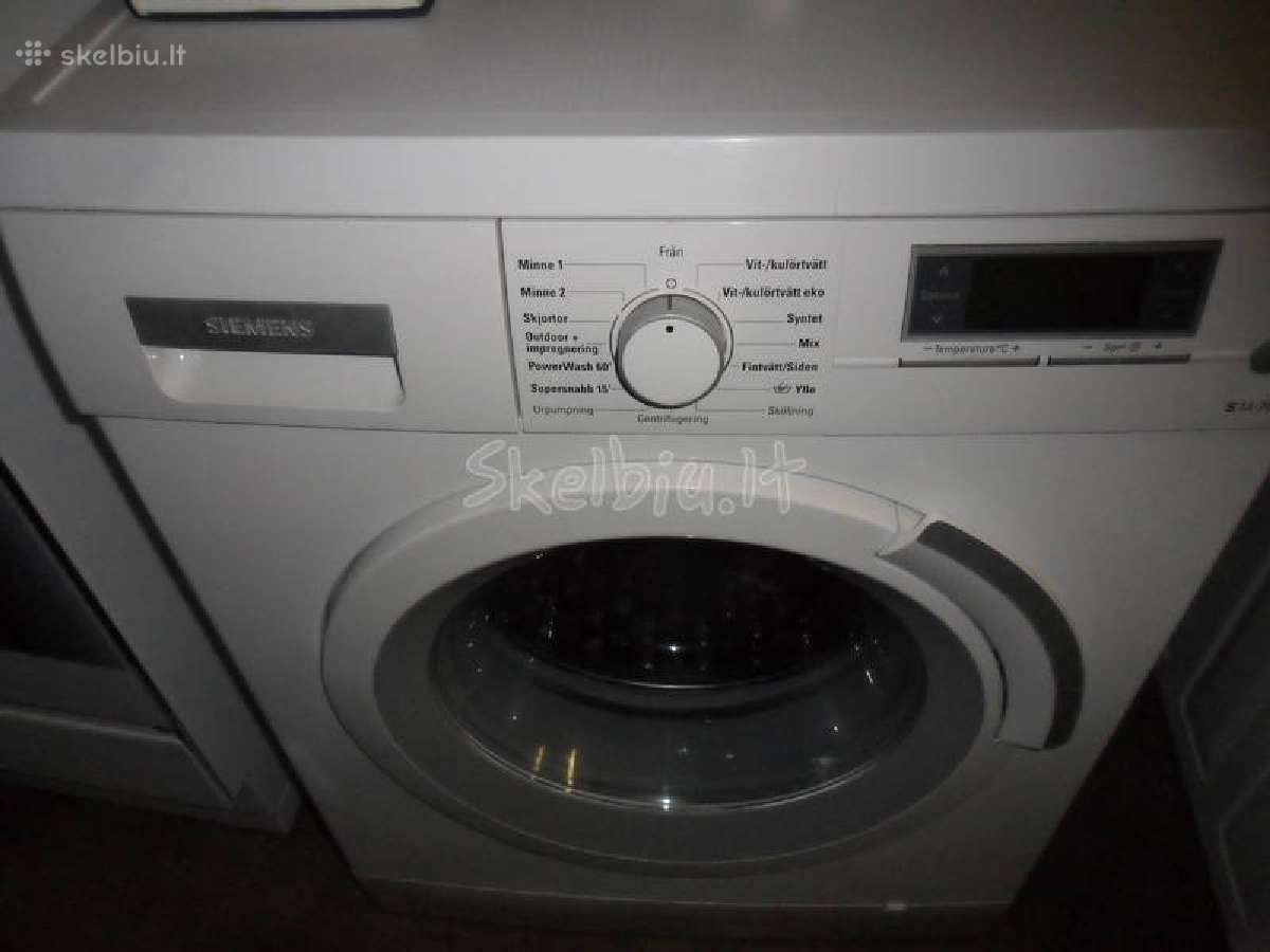 Skalbimo masina siemens 8kg | Skelbiu.lt Skalbimo masina siemens 8kg