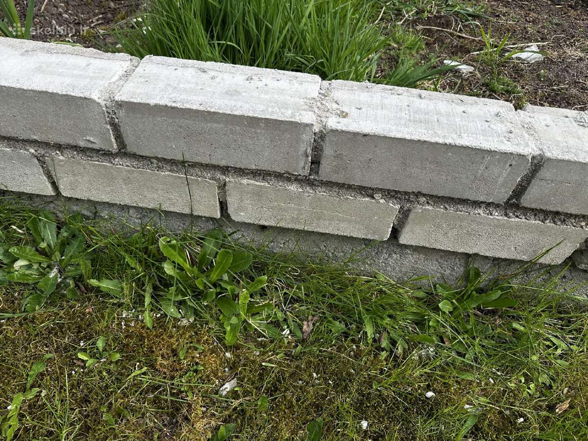 Dovanojamos plytos.