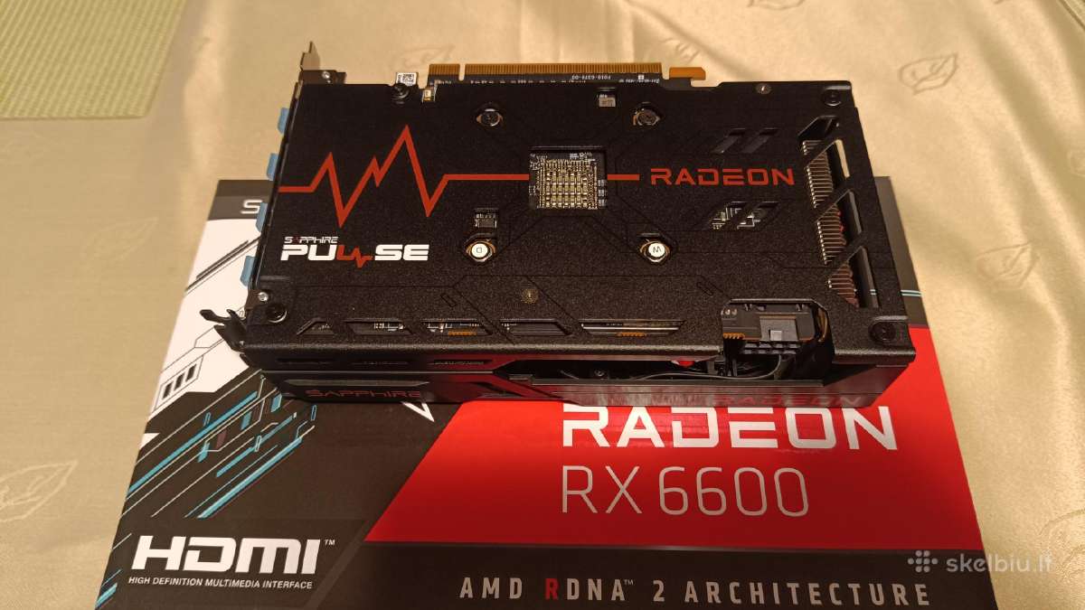 Sapphire Amd Radeon Rx 6600 - nuotraukos Nr. 3