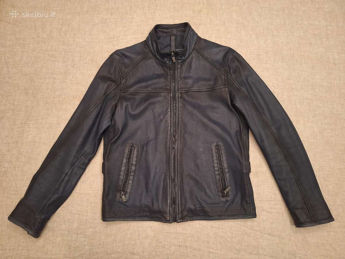 Odinė striukė Massimo Dutti