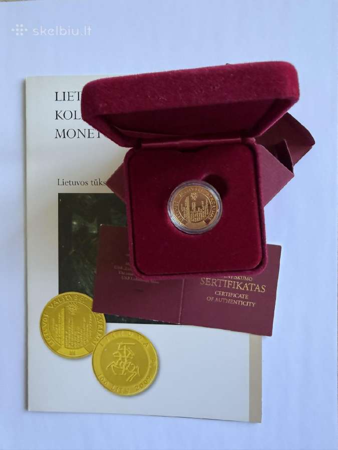 2009m. 100 Litu- Au- Tukstantmetis-