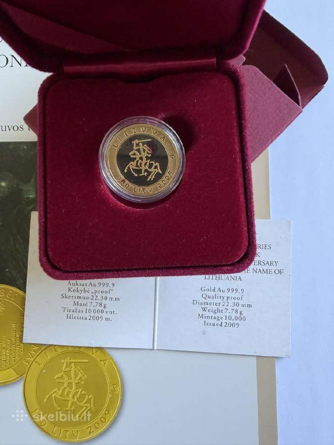 2009m. 100 Litu- Au- Tukstantmetis- - nuotraukos Nr. 2