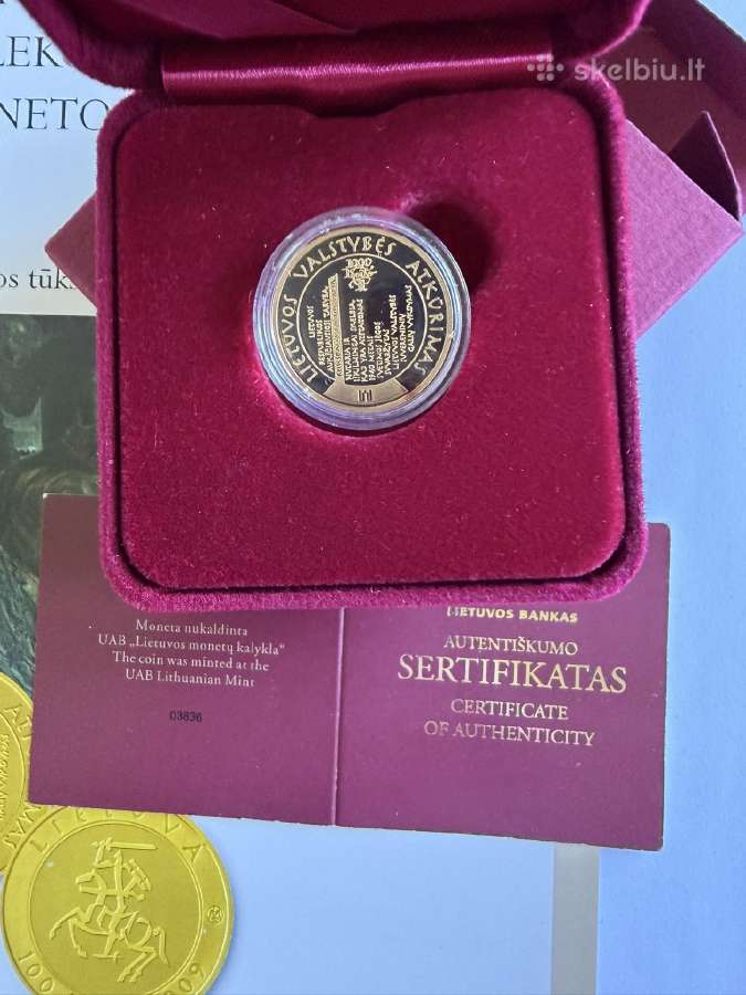 2009m. 100 Litu- Au- Tukstantmetis- - nuotraukos Nr. 3