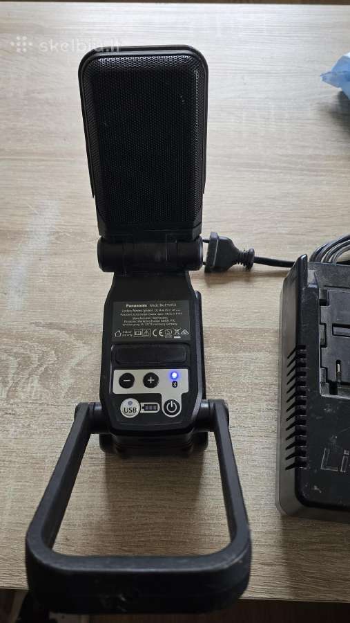 Panasonic bluetooth grotuvas ey37c5 su pakroveju
