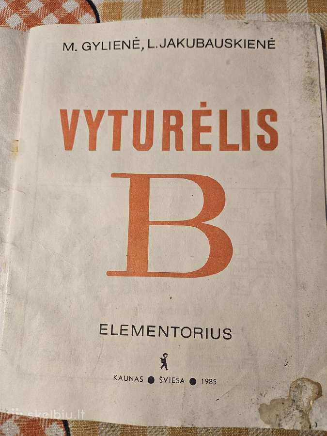 Senovinis Elementorius Vyturėlis - nuotraukos Nr. 2