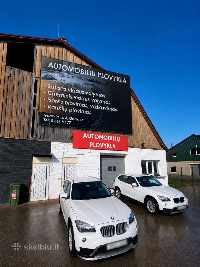 Automobilių plovykla Garliavoje variklių plovimas