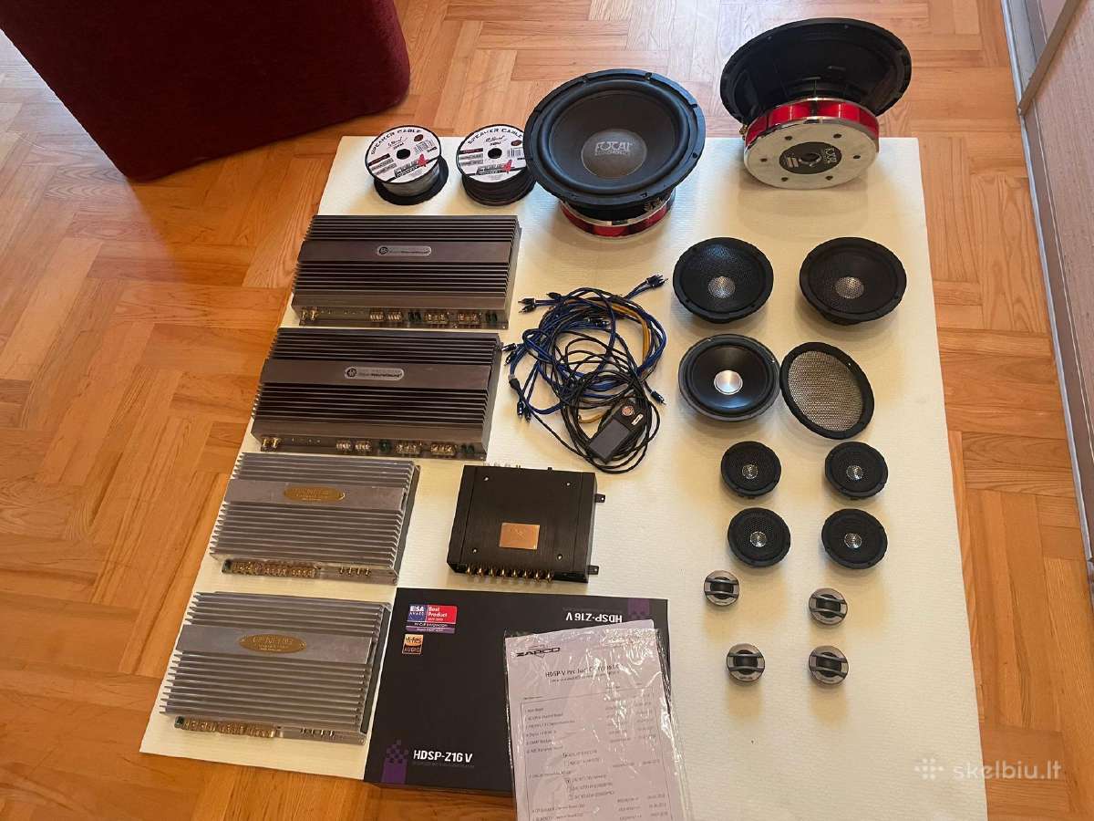 1. Focal/polk audio/easy audio/vibe