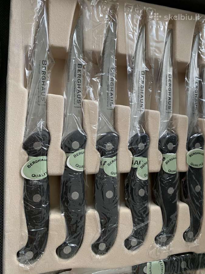 Stalo įrankių ir peilių rinkinys Berghaus - nuotraukos Nr. 5