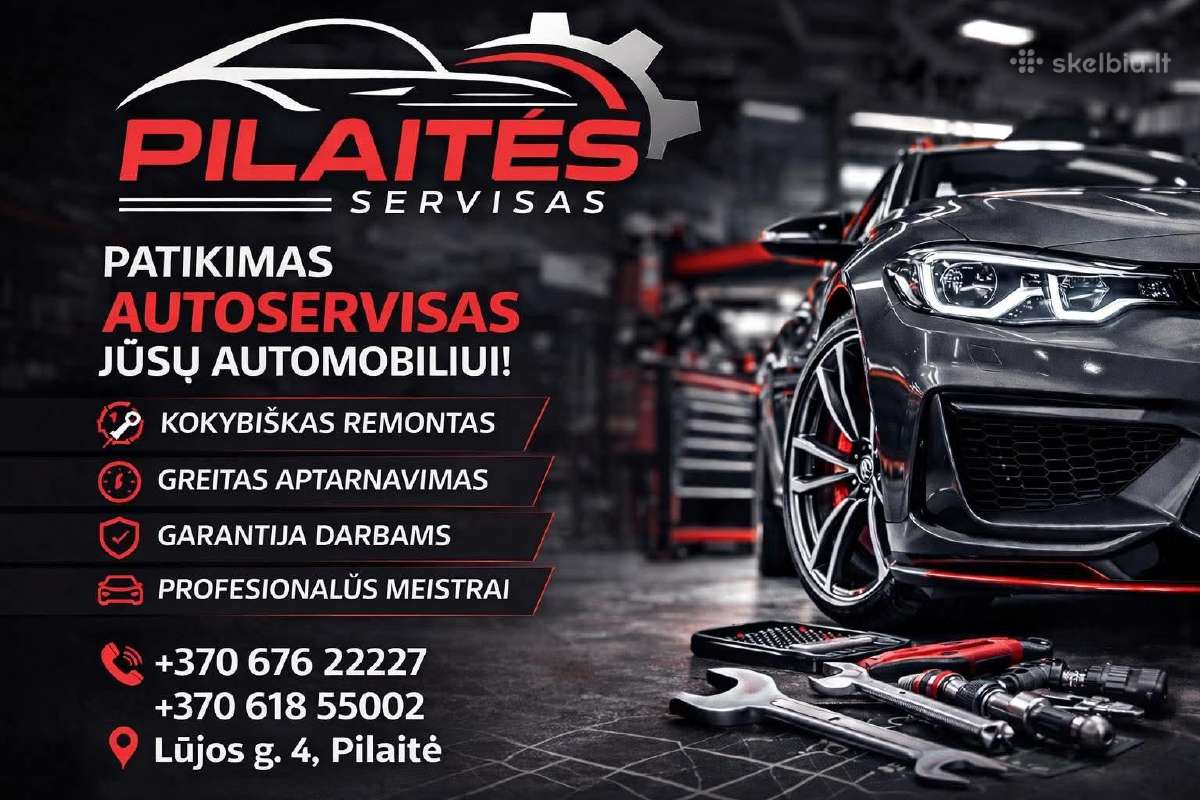 Ieškom automechaniko/šaltkalvio