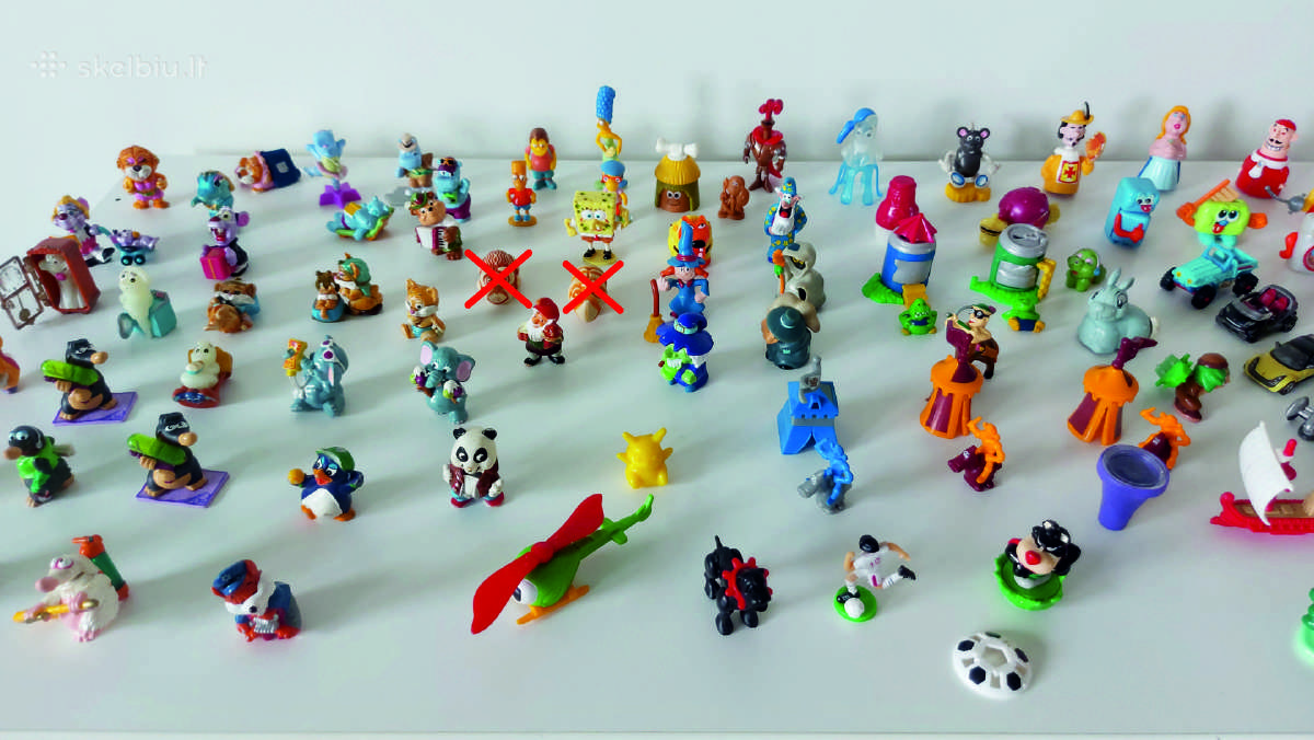 Senos "Kinder surprise" ir kitos figūrėlės - nuotraukos Nr. 3
