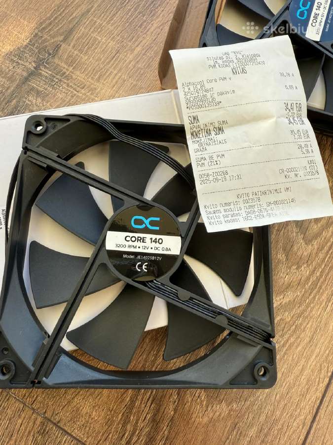 Alphacool Core Pwm fan 3,200 rpm - 140 mm