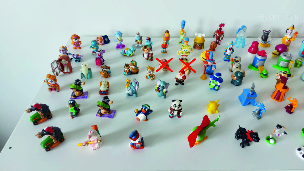 Senos "Kinder surprise" ir kitos figūrėlės - nuotraukos Nr. 4