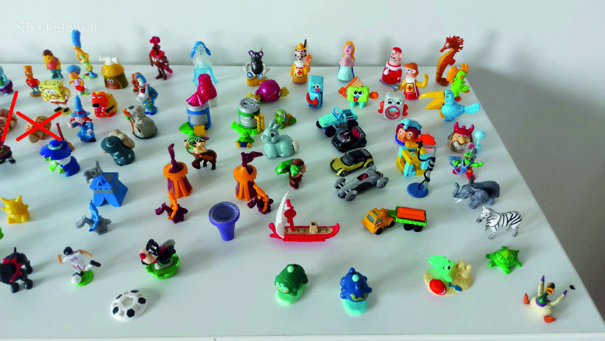 Senos "Kinder surprise" ir kitos figūrėlės - nuotraukos Nr. 5