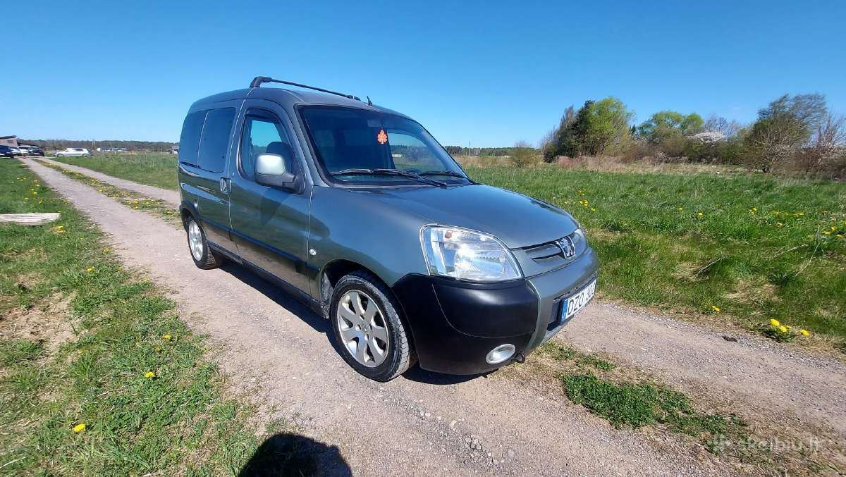 Peugeot partner su nauja Ta