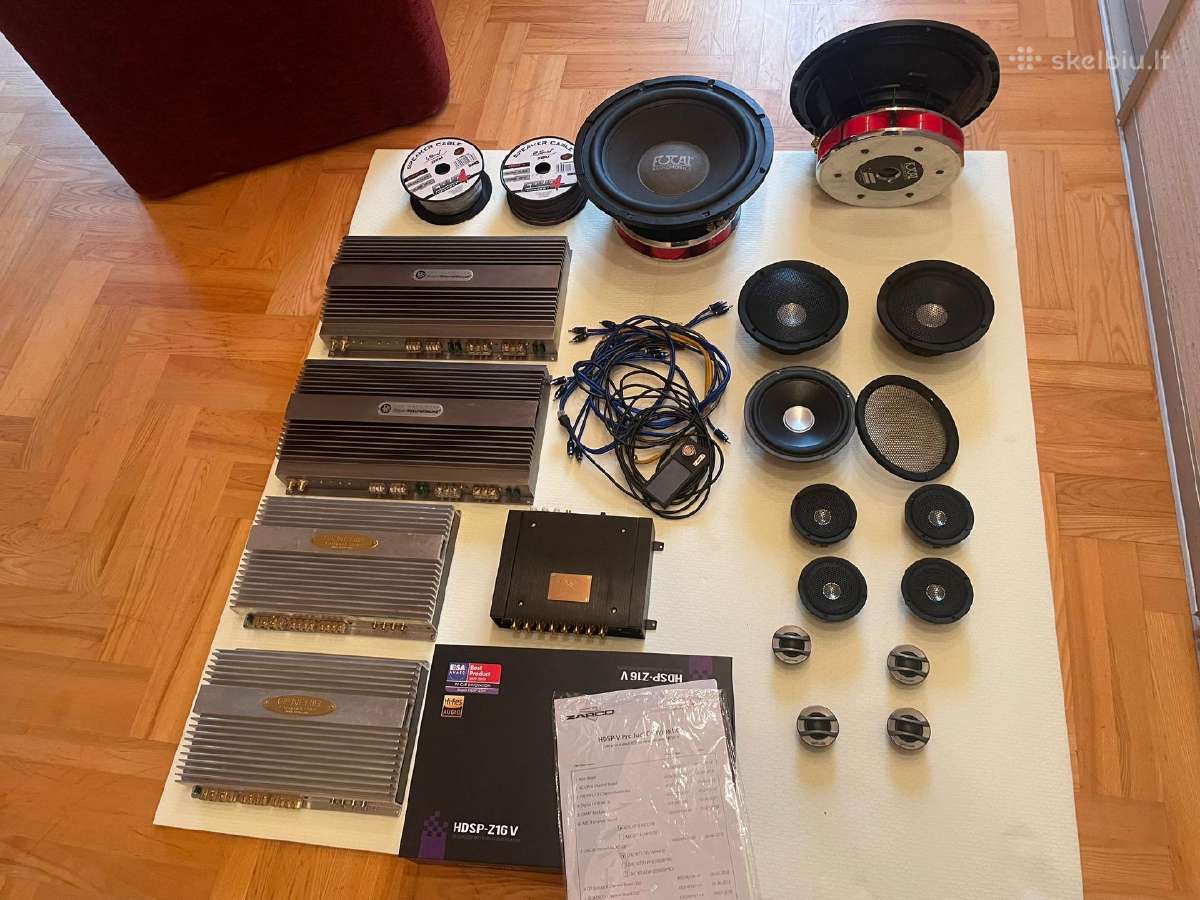 Zapco/mosconi/infinity/dls/genesis