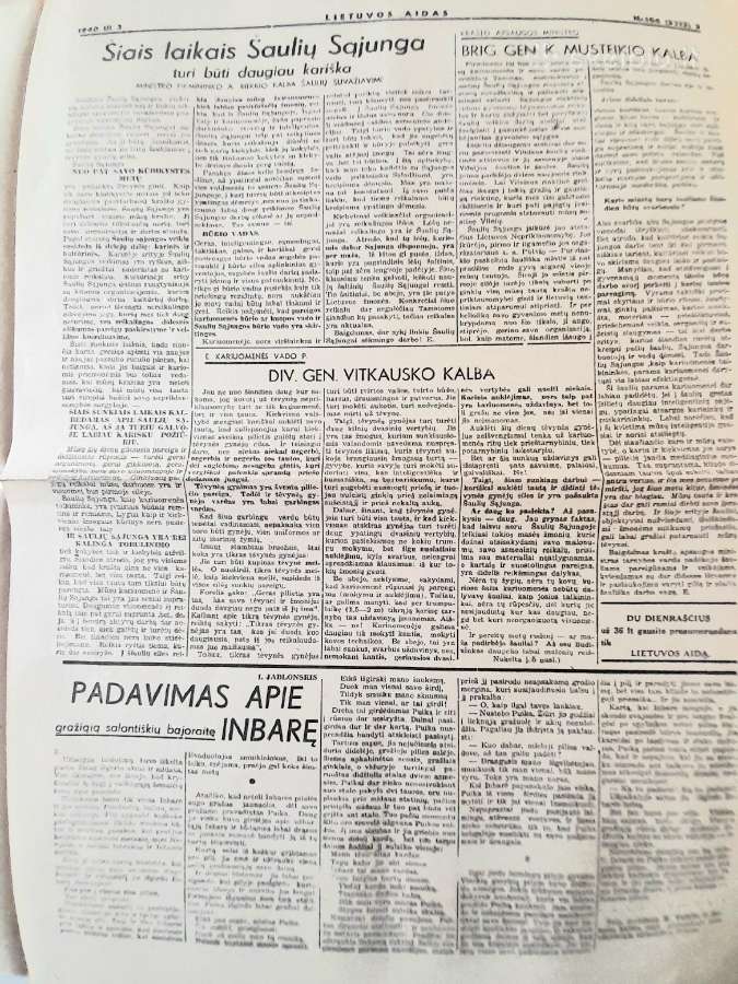 Laikraštis "Lietuvos Aidas" 1929-1930m. - nuotraukos Nr. 10