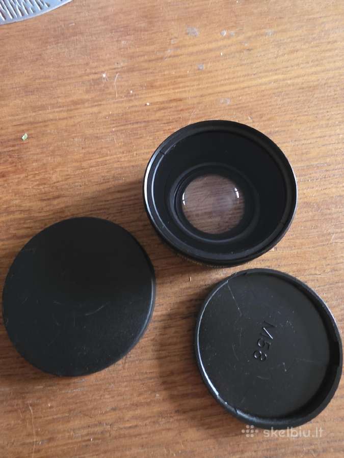 Plataus kampo vaizdo adapteris 58mm diametro