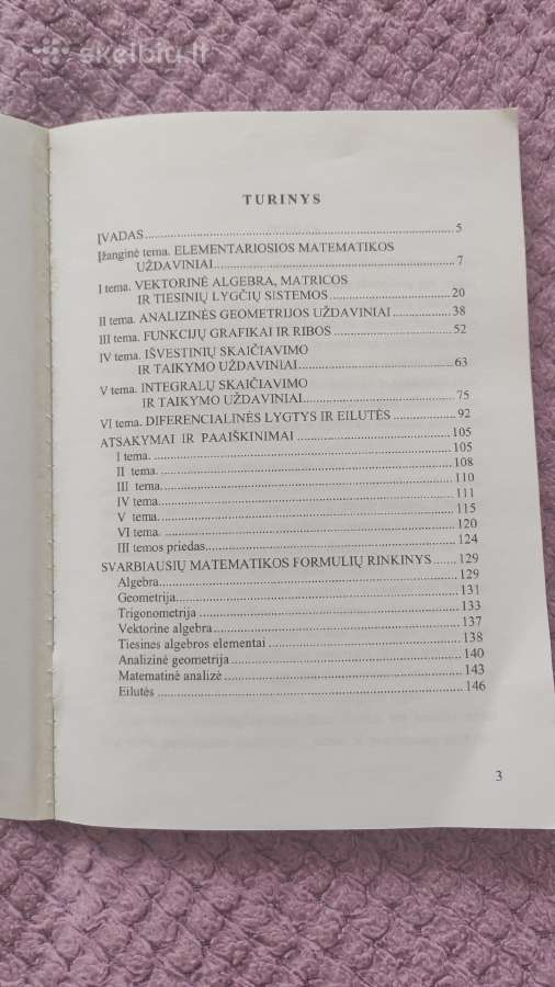 Aukštosios matematikos savarankiško darbo užduotys - nuotraukos Nr. 5