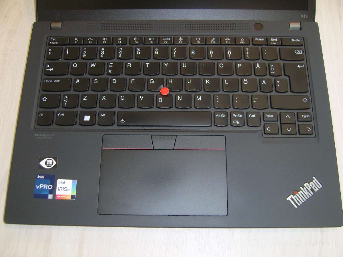 Lenovo x13 gen3,i7-1265u,16,512 - nuotraukos Nr. 4