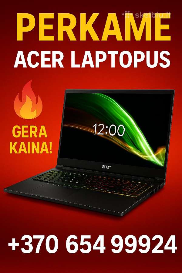 Perku Žaidimų Laptopą +370 654 999 24