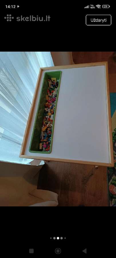 Lego žaidimų stalas, kurtas pagal individualų užsa - nuotraukos Nr. 4