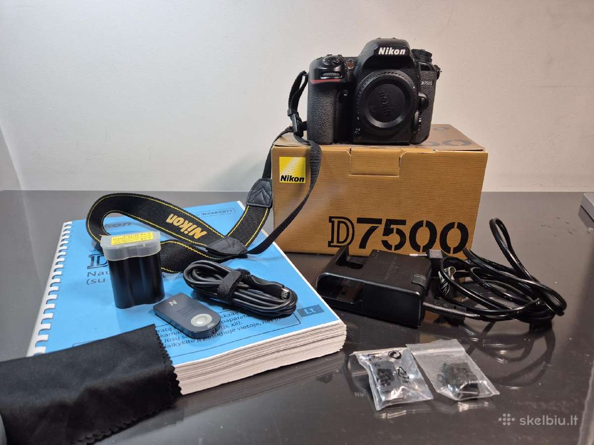 Nikon D7500 body - nuotraukos Nr. 2
