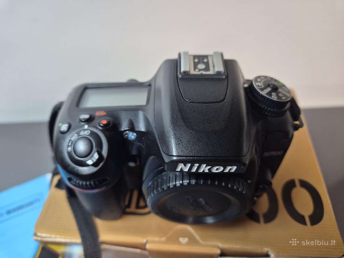 Nikon D7500 body - nuotraukos Nr. 3