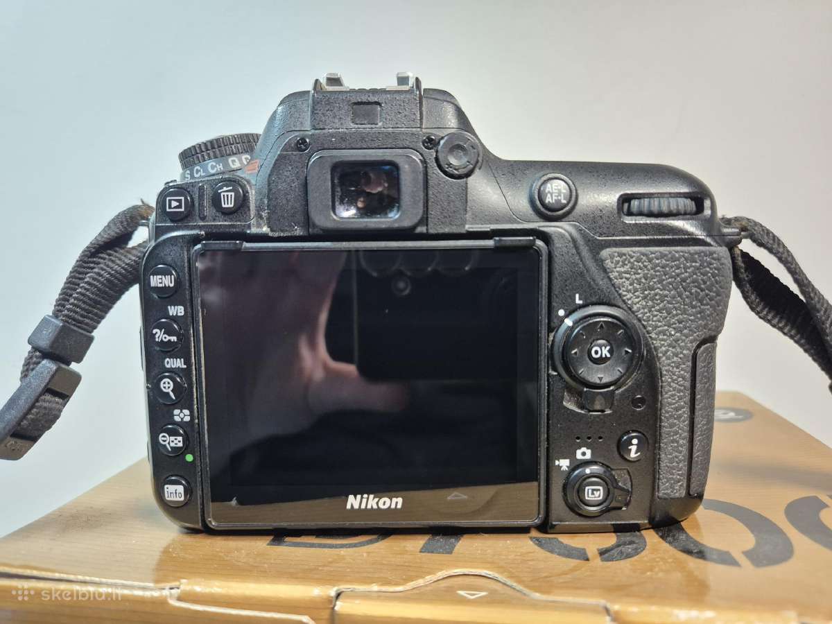 Nikon D7500 body - nuotraukos Nr. 6