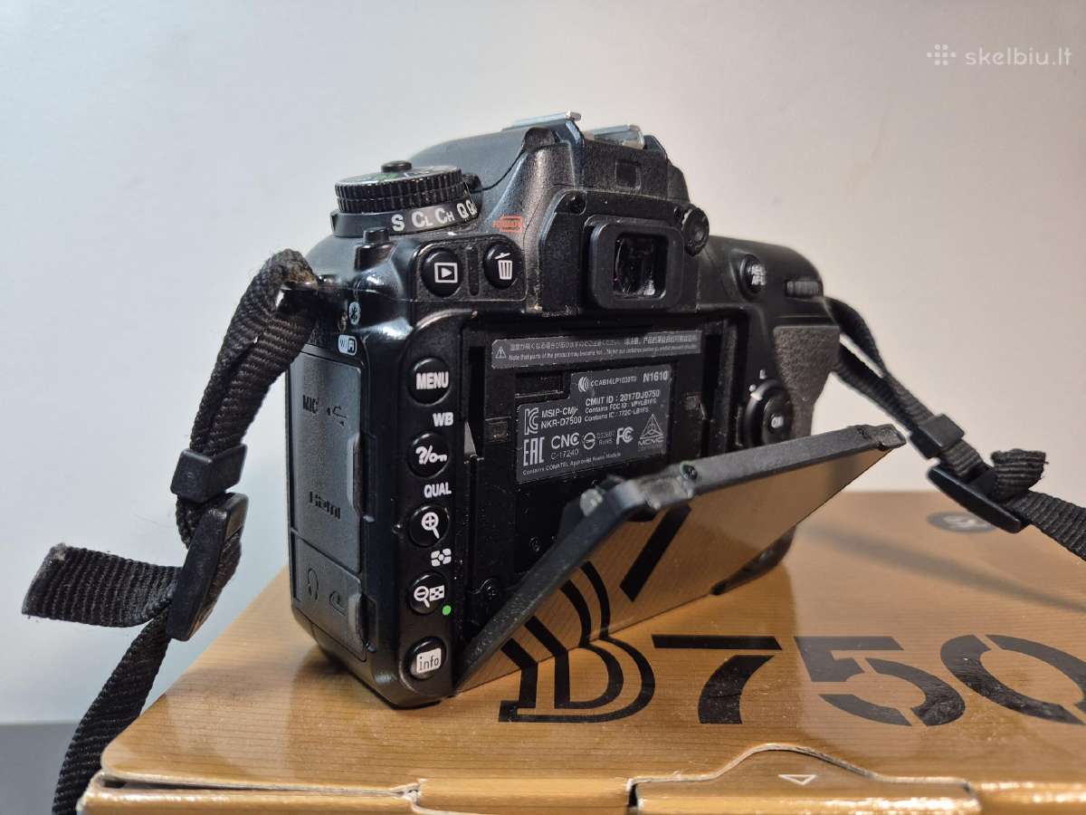 Nikon D7500 body - nuotraukos Nr. 8