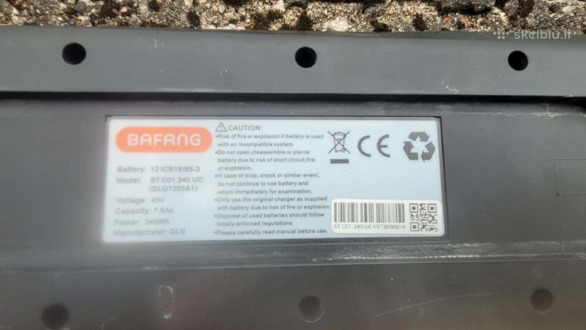Brinckers Baxter F7 elektrinis dviratis - nuotraukos Nr. 10